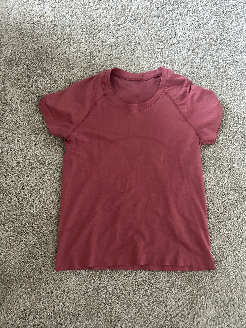 Kids Short-Sleeve Crewneck Top - Dusty Rose